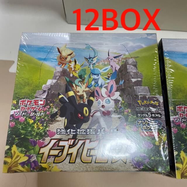 ポケモンカ-ドゲ-ム 強化拡張パック   イーブイヒーローズ 12BOX