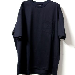 サンシー(SUNSEA)のstein20ss oversized pocket tee dark navy(Tシャツ/カットソー(半袖/袖なし))