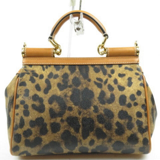 DOLCE&GABBANA ドルチェ&ガッバーナ◇シシリー バッグ レオパード