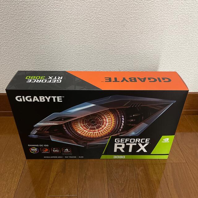 スマホ/家電/カメラGIGABYTE GeForce RTX 3080 GAMING OC 10G