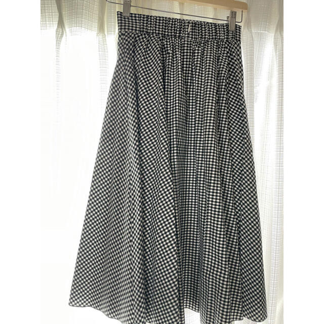 UNIQLO(ユニクロ)のギンガムチェック　フレア　スカート レディースのスカート(ロングスカート)の商品写真