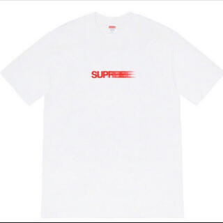 シュプリーム(Supreme)の最安値‼️supreme motion logo ホワイト　L(Tシャツ/カットソー(半袖/袖なし))