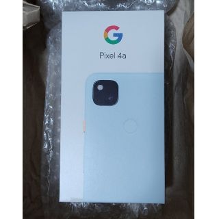 グーグルピクセル(Google Pixel)の②Pixel 4a ブルー 新品未使用 SIMロック解除済 送料無料 利用制限○(スマートフォン本体)