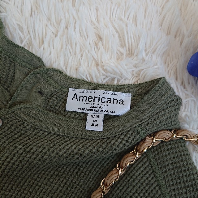 2023新款 AMERICANA サーマルワンピース オーバーサイズの通販 by