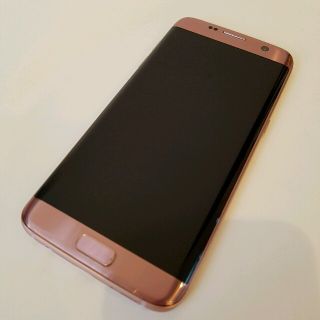 サムスン(SAMSUNG)の中古★docmo Galaxy s7 edge SC-02H ピンクゴールド(スマートフォン本体)