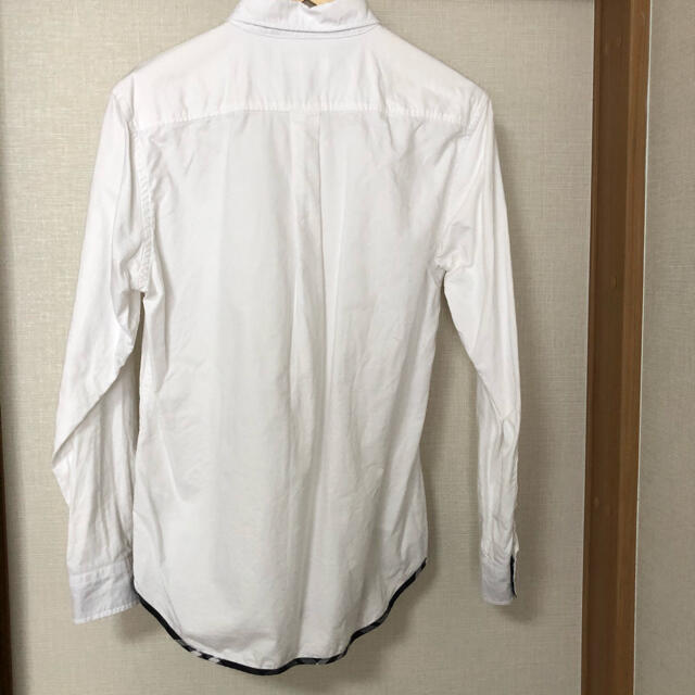THE SHOP TK(ザショップティーケー)の【美品】THE SHOP TK 袖口チェックYシャツ メンズのトップス(シャツ)の商品写真