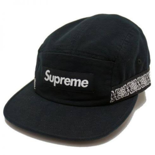 supreme 19SS Side Tape Camp Capキャップ
