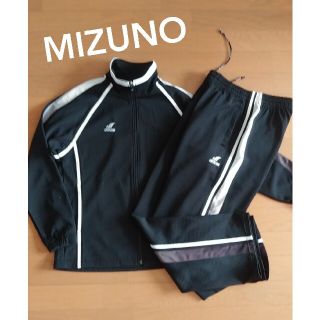 ミズノ(MIZUNO)の美品♪ミズノ　SUPERSTAR★ブラックジャージ上下(その他)