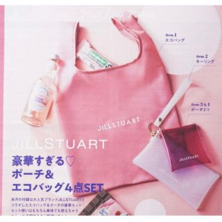 ジルスチュアート(JILLSTUART)のゼクシィ　6月号付録　ジルスチュアート(エコバッグ)