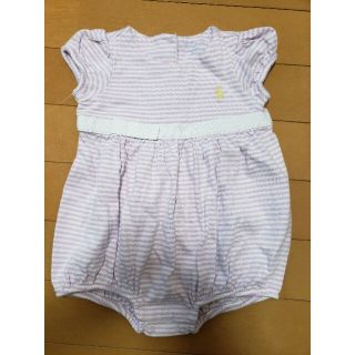 ラルフローレン(Ralph Lauren)のラルフローレン　新品未使用　夏服　女の子　女児　おまけ　スタイ(ロンパース)