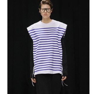 ハイク(HYKE)の新品未使用 Hyke完売商品STRIPED SLEEVELESS TEE(Tシャツ(半袖/袖なし))