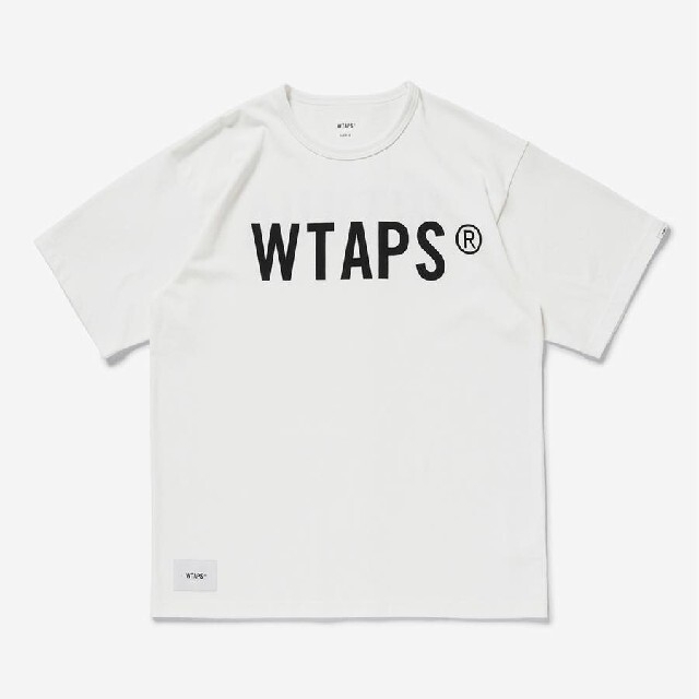 21SS WTAPS BANNER SS COTTON WHITE Mサイズ