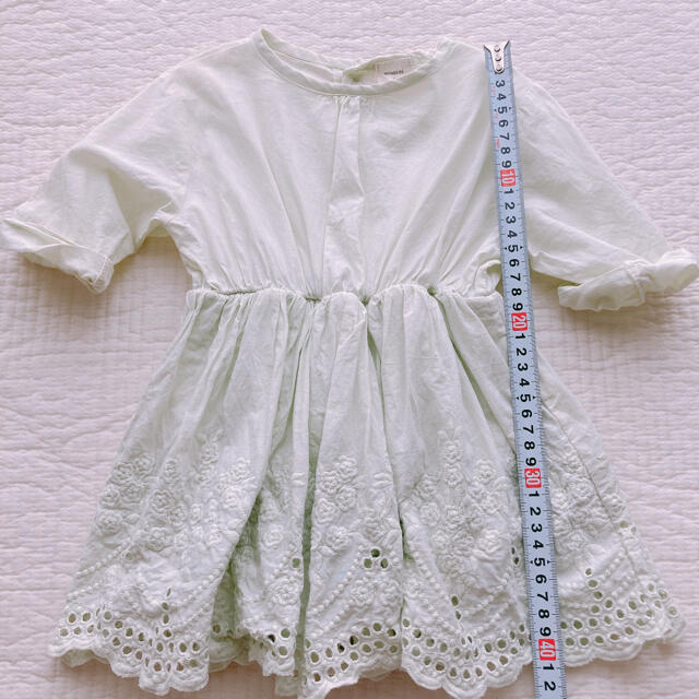 ZARA KIDS(ザラキッズ)のきらきら様専用　monbebe ロンパース　ワンピース　80 90 M キッズ/ベビー/マタニティのベビー服(~85cm)(ワンピース)の商品写真