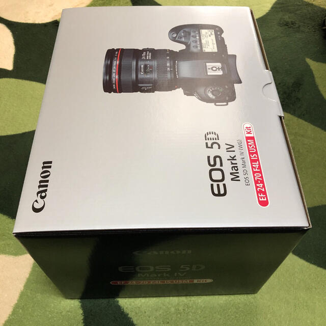 Canon(キヤノン)の【新品】EOS 5D Mark Ⅳ EF24-70L IS USMレンズキット スマホ/家電/カメラのカメラ(デジタル一眼)の商品写真