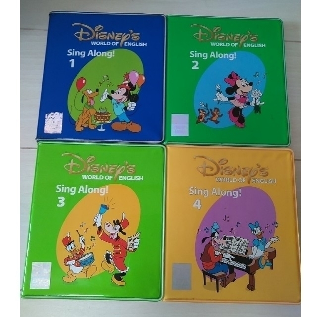 Disney(ディズニー)のディズニー　英語　dwe　シングアロング　CD　DVD　セット エンタメ/ホビーのDVD/ブルーレイ(キッズ/ファミリー)の商品写真