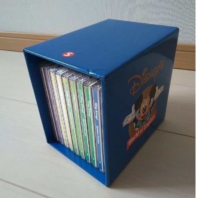 Disney(ディズニー)のディズニー　英語　dwe　シングアロング　CD　DVD　セット エンタメ/ホビーのDVD/ブルーレイ(キッズ/ファミリー)の商品写真