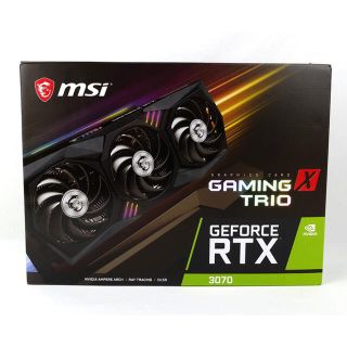 新品未開封 MSI GeForce RTX 3070 Gaming X Trioの通販 by smart｜ラクマ