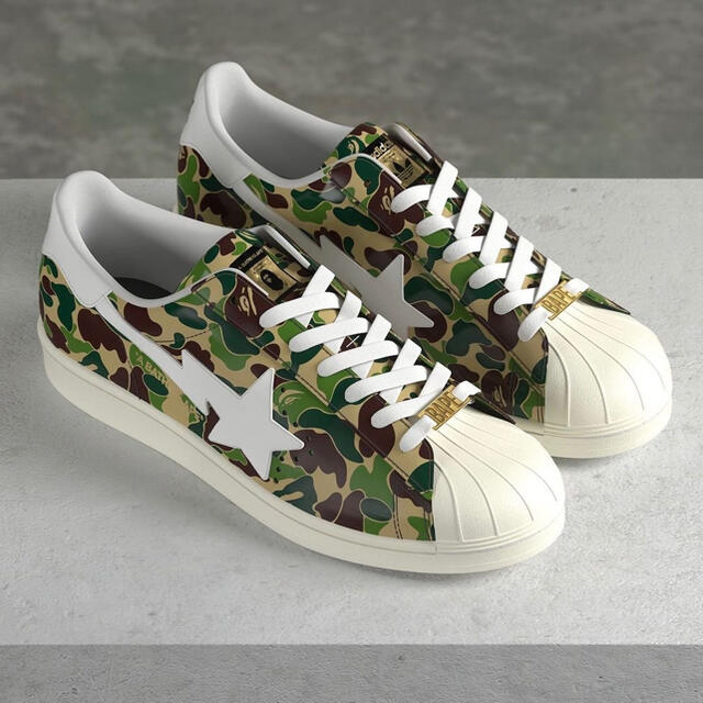 BATHING APE adidas SUPERSTAR 80s BAPE