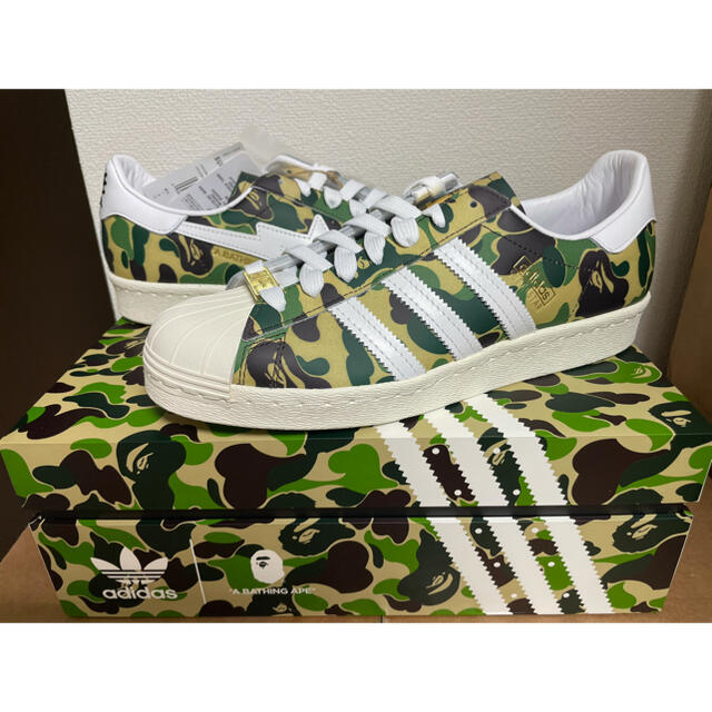 adidas(アディダス)のBATHING APE adidas SUPERSTAR 80s BAPE  メンズの靴/シューズ(スニーカー)の商品写真