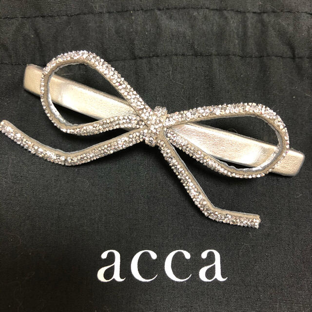 acca(アッカ)のacca アンジェラ　シルバー レディースのヘアアクセサリー(バレッタ/ヘアクリップ)の商品写真