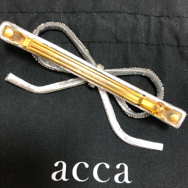 acca(アッカ)のacca アンジェラ　シルバー レディースのヘアアクセサリー(バレッタ/ヘアクリップ)の商品写真