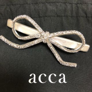 アッカ(acca)のacca アンジェラ　シルバー(バレッタ/ヘアクリップ)