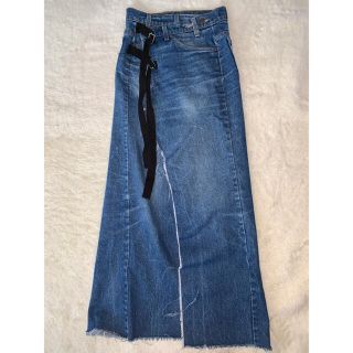 リーバイス(Levi's)のlevi's リメイクスカート(ロングスカート)