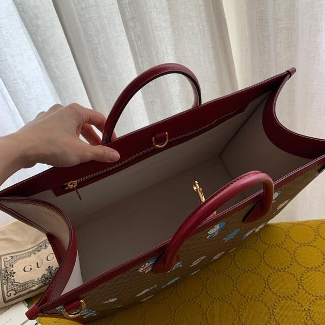 本物 美品 グッチ ドラえもん 限定トート 本物 美品 グッチ ドラえもん 限定トート