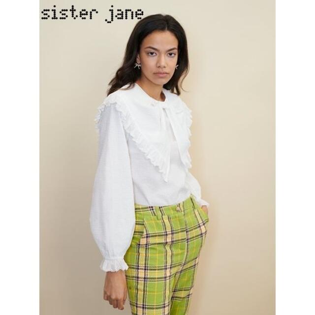日本人気超絶の sister jane シャツ ブラウス ホワイト