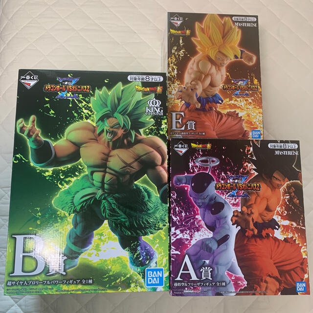 ドラゴンボール　一番くじ　A B  E 賞　フィギュア　vsオムニバス