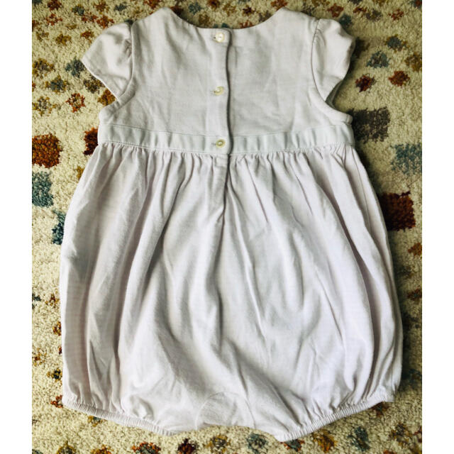 Ralph Lauren(ラルフローレン)のラルフローレン　ロンパース　女の子　80 12ヶ月　3枚セット キッズ/ベビー/マタニティのベビー服(~85cm)(ロンパース)の商品写真