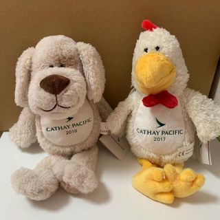 CATHAY PACIFIC 干支ぬいぐるみ(ノベルティグッズ)