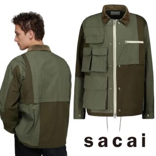 sacai Cotton Nylon Oxford Blouson