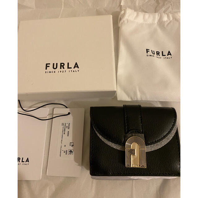Furla(フルラ)のフルラ FURLA 3つ折り財布　1927 OPERA オペラ　ブラック レディースのファッション小物(財布)の商品写真