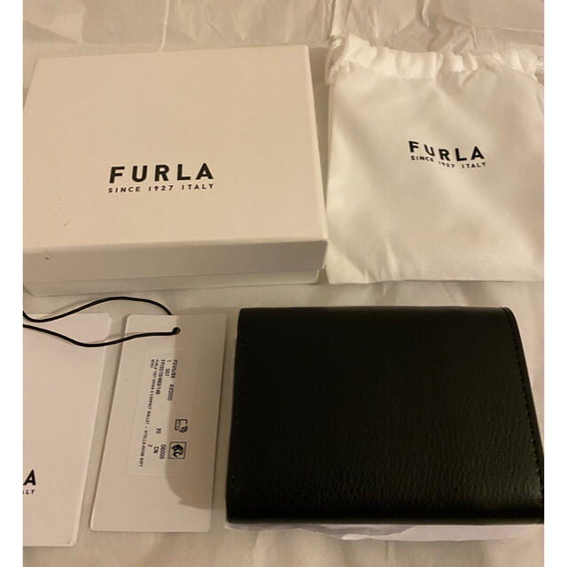 Furla(フルラ)のフルラ FURLA 3つ折り財布　1927 OPERA オペラ　ブラック レディースのファッション小物(財布)の商品写真