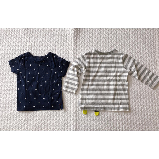 男の子 80サイズ まとめ売り Tシャツ ロンT ショートパンツ キッズ/ベビー/マタニティのベビー服(~85cm)(Ｔシャツ)の商品写真