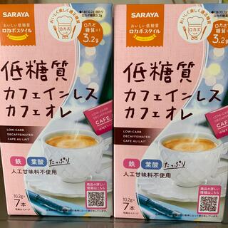 サラヤ(SARAYA)のサラヤ　ロカボスタイル　低糖質　カフェインレス　カフェオレ　鉄　葉酸たっぷり(ダイエット食品)