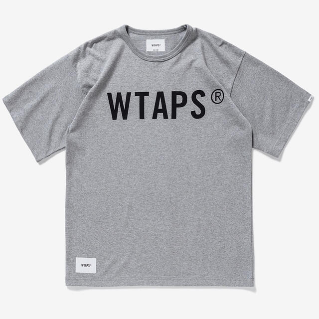 【Mサイズ】 WTAPS BANNER SS COTTON TEE GRAY