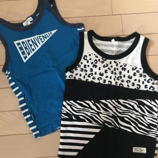 サンカンシオン(3can4on)のお値下げ　サンカンシオン他♡美品タンクトップ110セット(Tシャツ/カットソー)