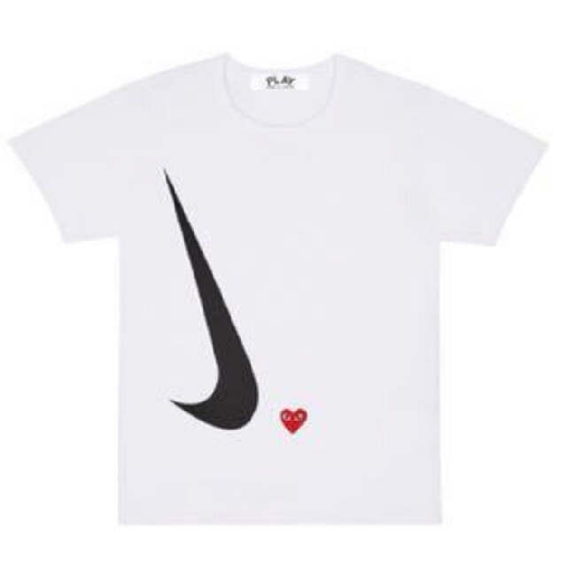 NIKE ×  COMME des  GARCONS   PLAY Ｔシャツ