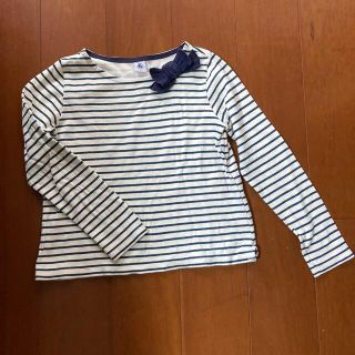 プチバトー(PETIT BATEAU)のプチバトー12歳女の子長袖カットソー(Tシャツ/カットソー)