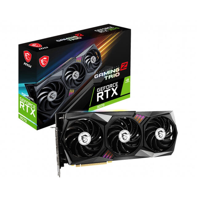 スマホ/家電/カメラ新品未開封　MSI GeForce RTX 3070 GAMING Z TRIO