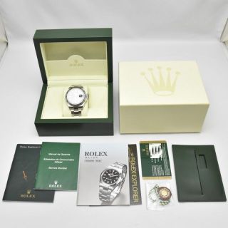 ロレックス(ROLEX)のROLEX ロレックスエクスプローラー２ ２１６５７０黒文字盤ランダム中古超美品(腕時計(アナログ))