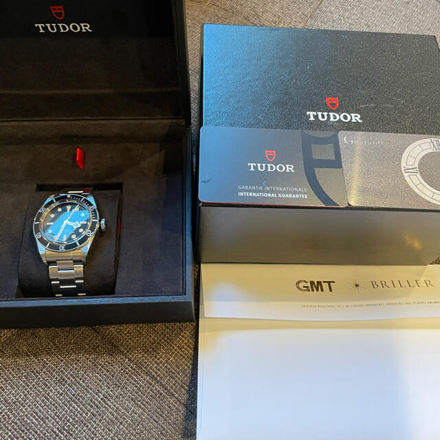 時計TUDOR ヘリテージブラックベイ 79230N GMT購入 美品