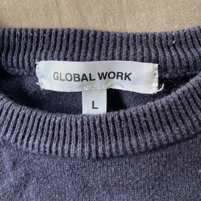 GLOBAL WORK(グローバルワーク)のGLOBAL WORK☆グローバルワーク ポップコーン柄セーター キッズ/ベビー/マタニティのキッズ服男の子用(90cm~)(ニット)の商品写真