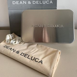 ディーンアンドデルーカ(DEAN & DELUCA)のディーン アンド デルーカ 空缶 ギフトセット リネン袋 リボン ショッパー(小物入れ)