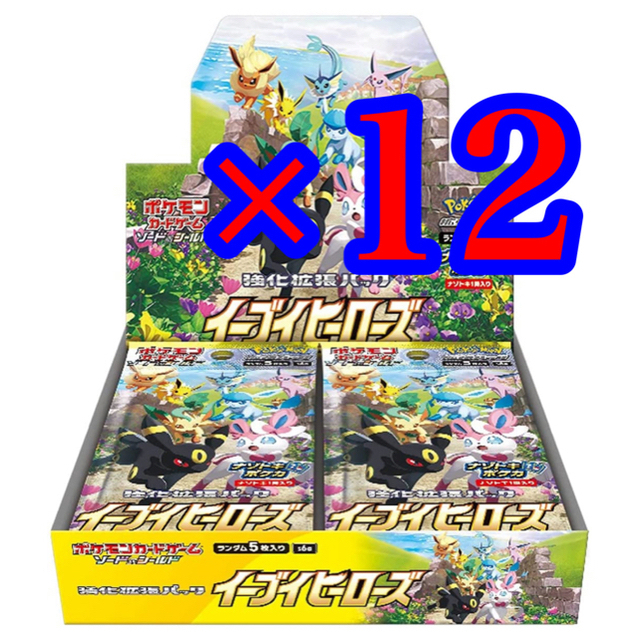 Box/デッキ/パックポケモンカードゲーム ソード&シールド イーブイヒーローズ