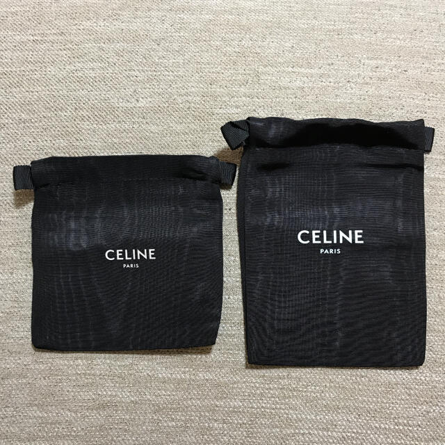 CELINE セリーヌ 保存袋 巾着袋 - ショップ袋