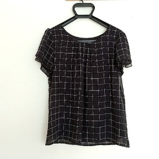 シマムラ(しまむら)のシフォンブラウス　半袖(シャツ/ブラウス(半袖/袖なし))