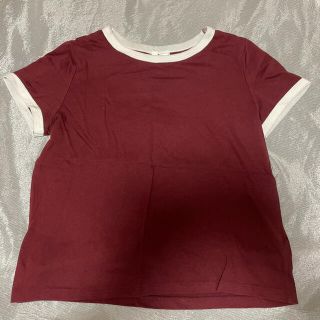 エイチアンドエム(H&M)のH&M リンガーTシャツ(Tシャツ(半袖/袖なし))